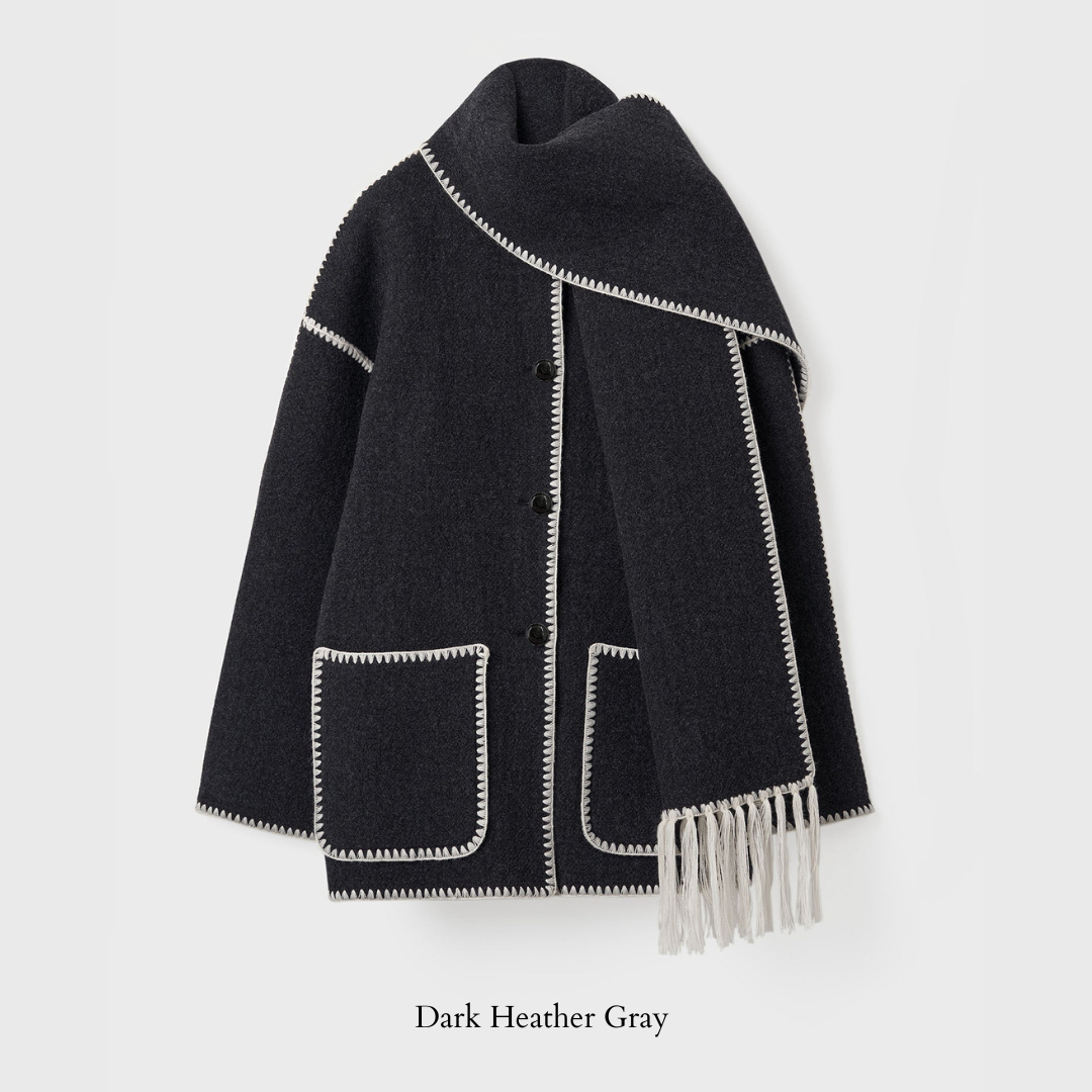 Melanie | The Essentiel Scarf Coat