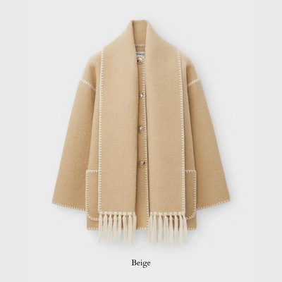 Melanie | The Essentiel Scarf Coat