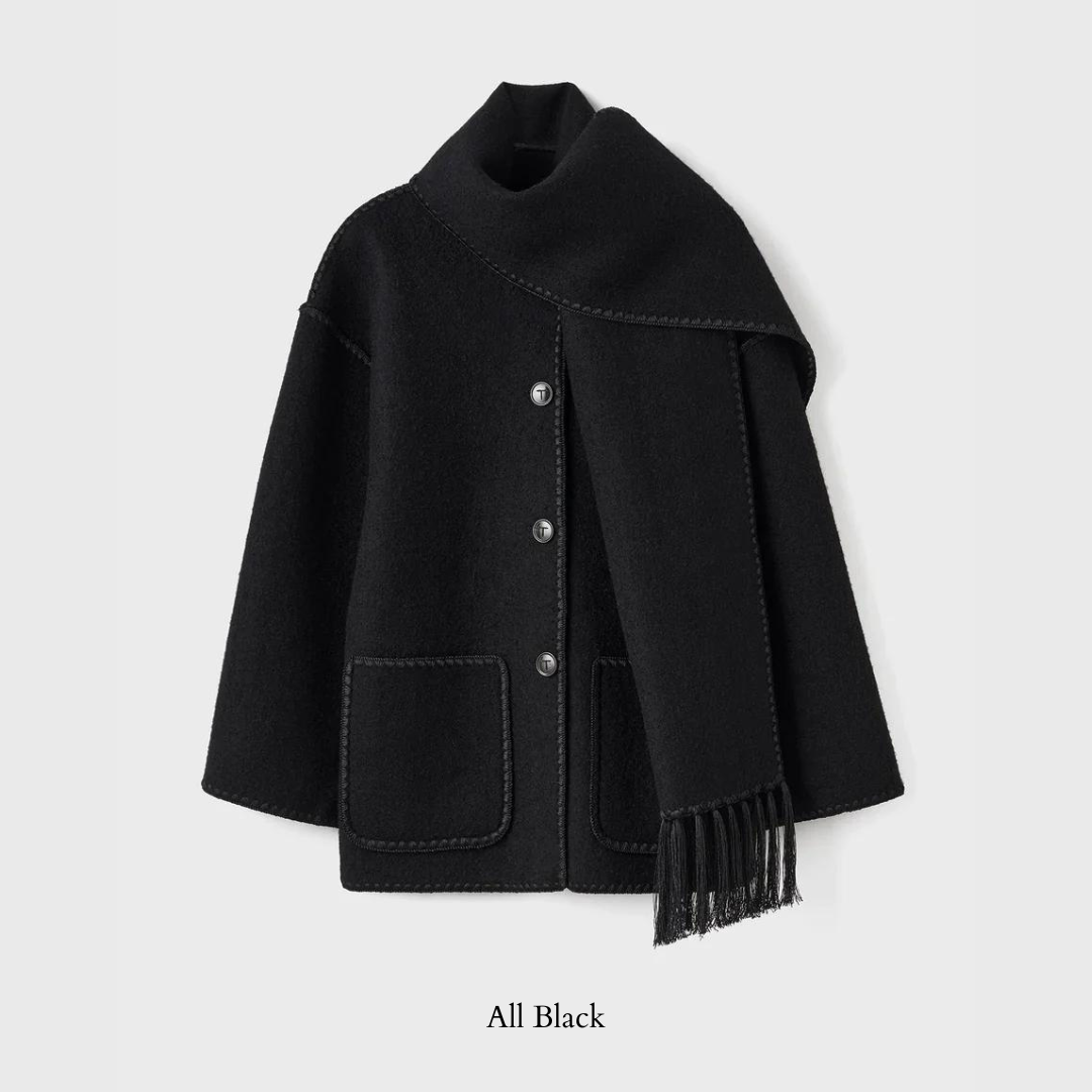 Melanie | The Essentiel Scarf Coat