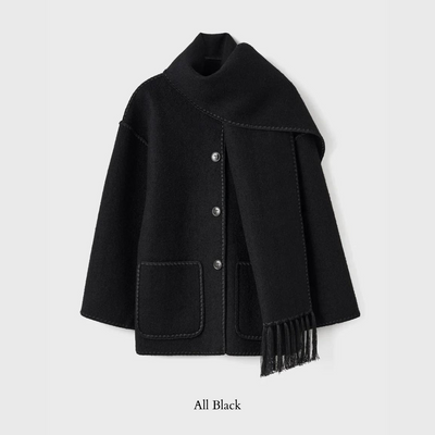 Melanie | The Essentiel Scarf Coat