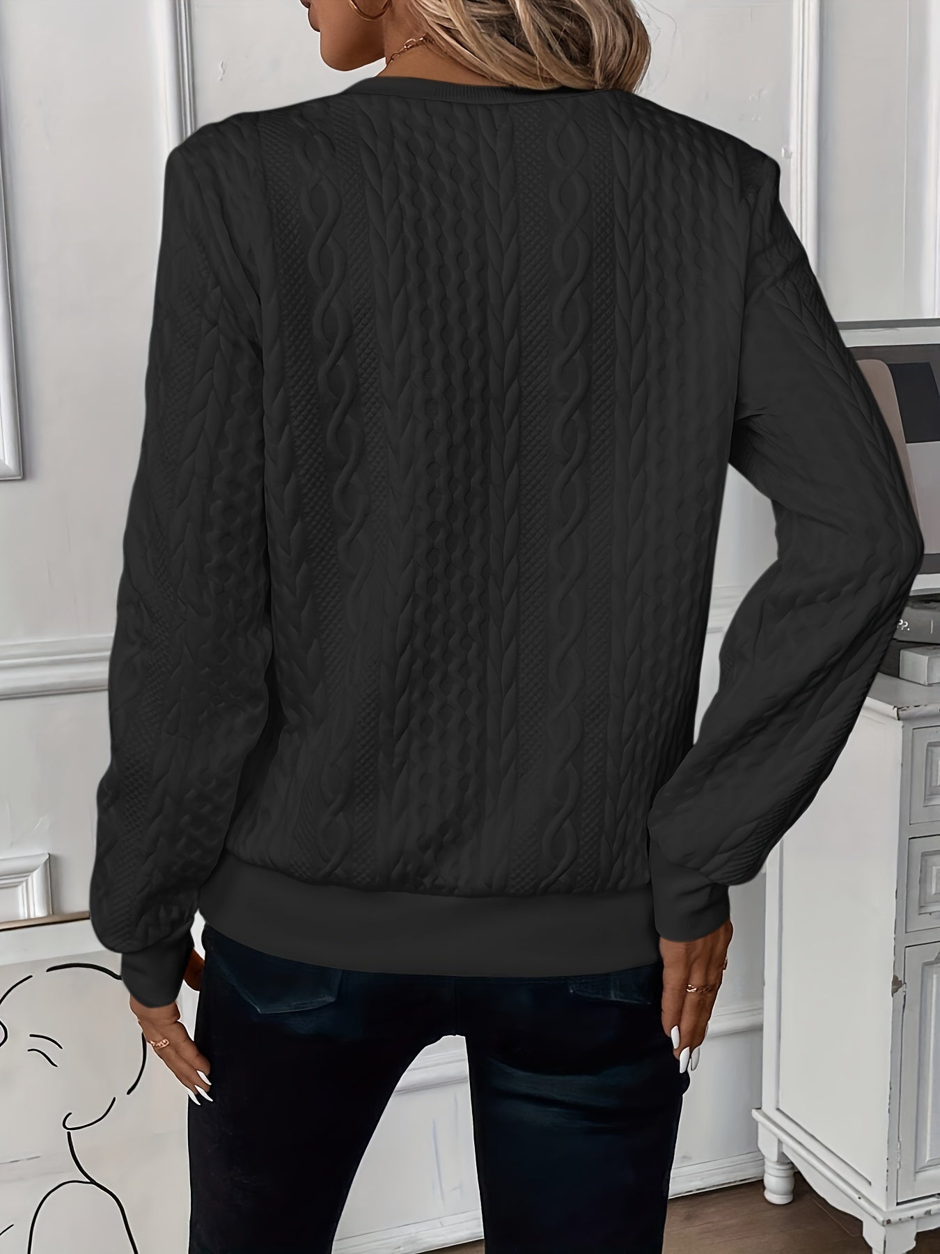 Florence | Stylishly Stitched Pullover