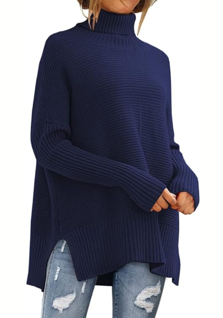 Beatrice | Elegant High-Necked Jumper