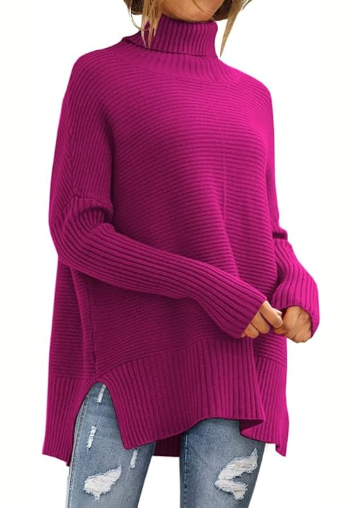 Beatrice | Elegant High-Necked Jumper