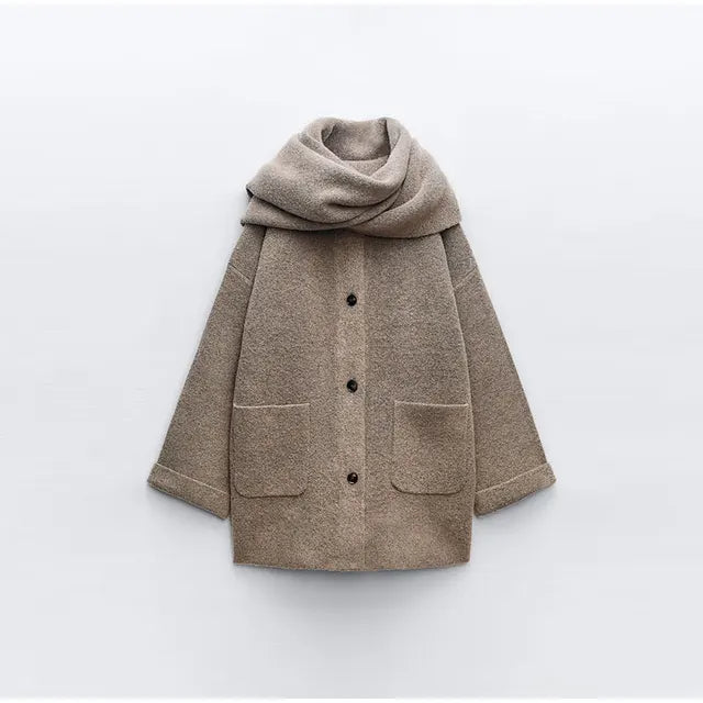 Melanie II | The Essentiel Scarf Coat