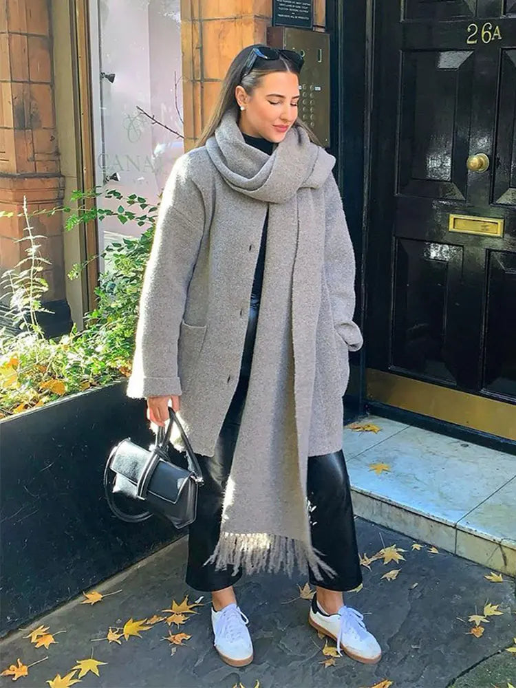 Melanie II | The Essentiel Scarf Coat