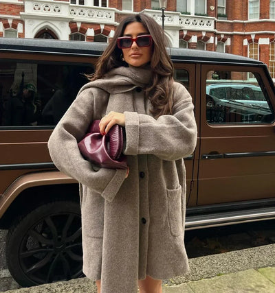 Melanie II | The Essentiel Scarf Coat