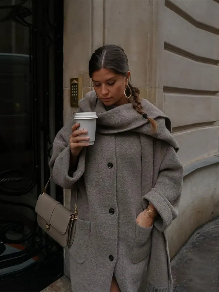 Melanie II | The Essentiel Scarf Coat