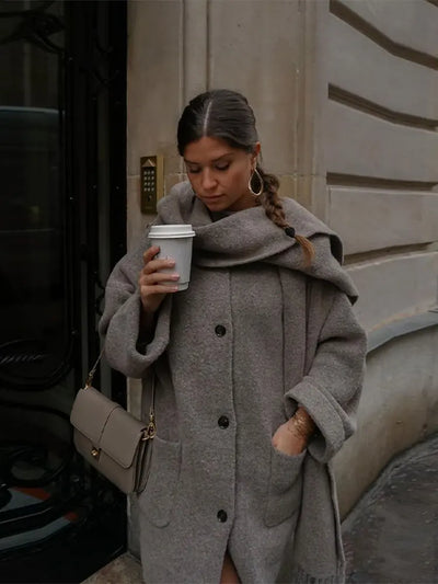 Melanie II | The Essentiel Scarf Coat