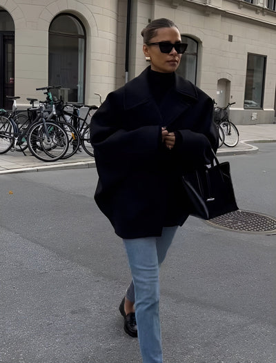 Lizzy | Trendy Oversized Wool Coat