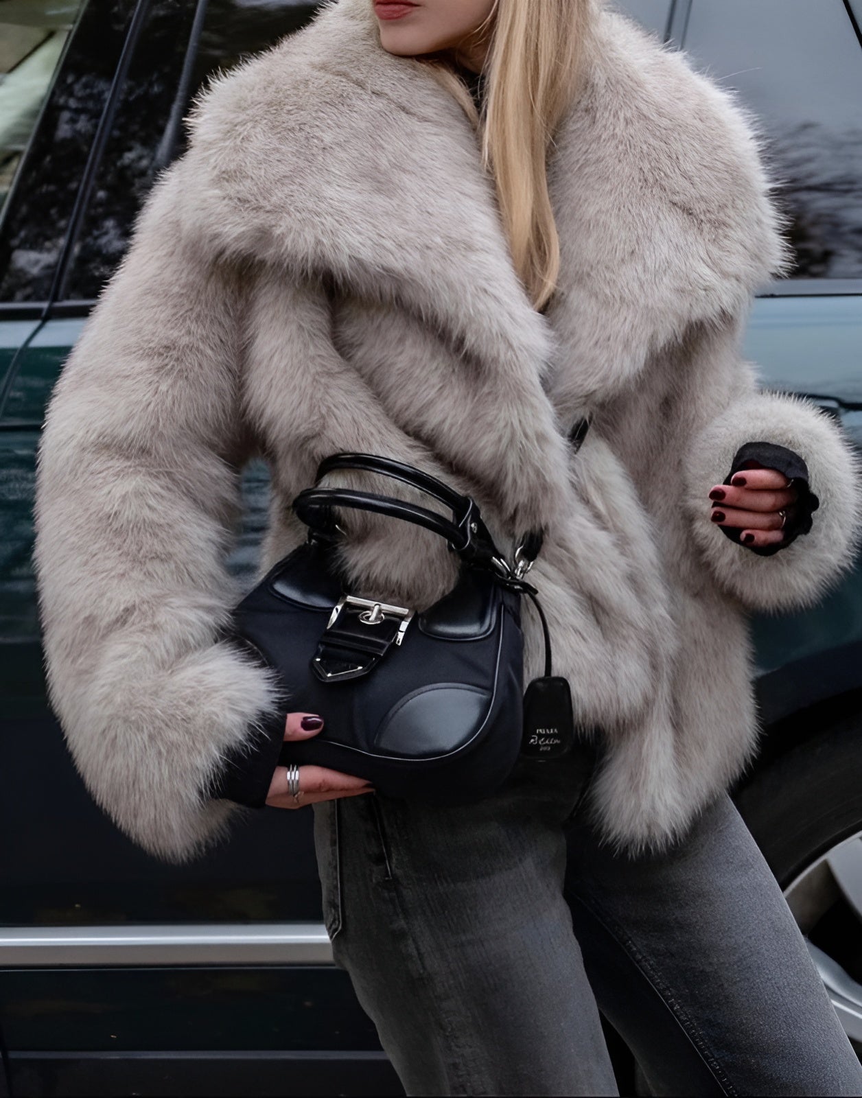 Julie | Elite Faux Fur Coat