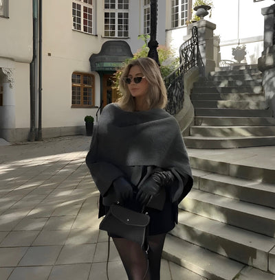 Elif | Classy Cape Coat