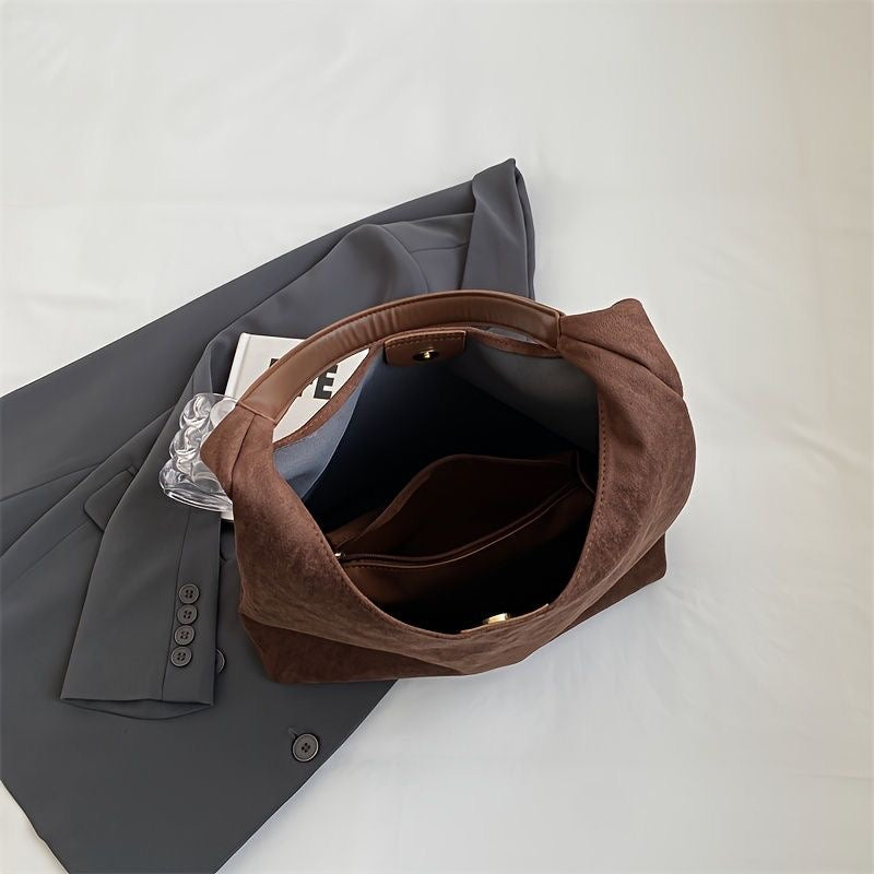 Selena | Suede Tote Bag