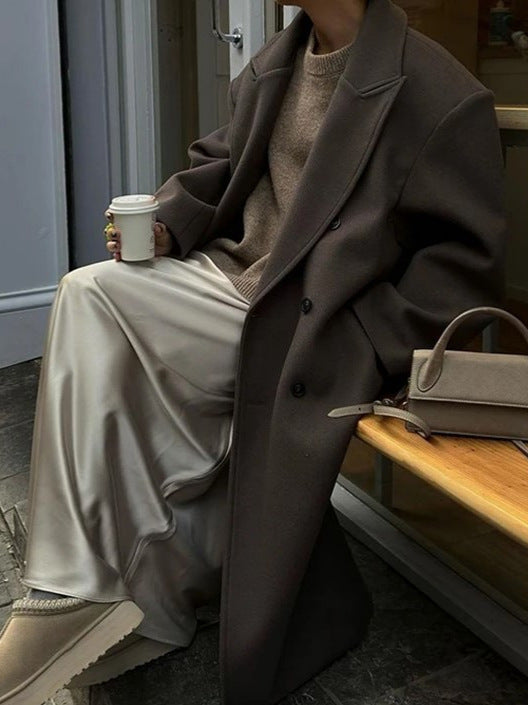 Louise | Long Size Chique Coat