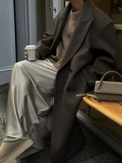 Louise | Long Size Chique Coat