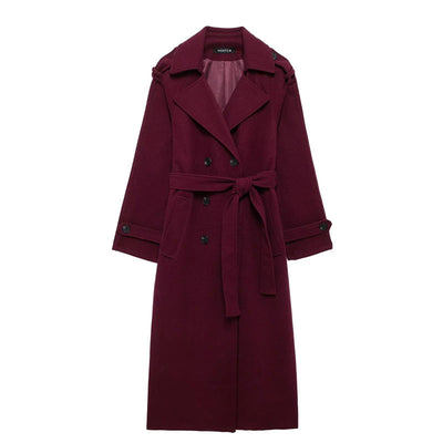 Romee | Classy Burgundy Jas