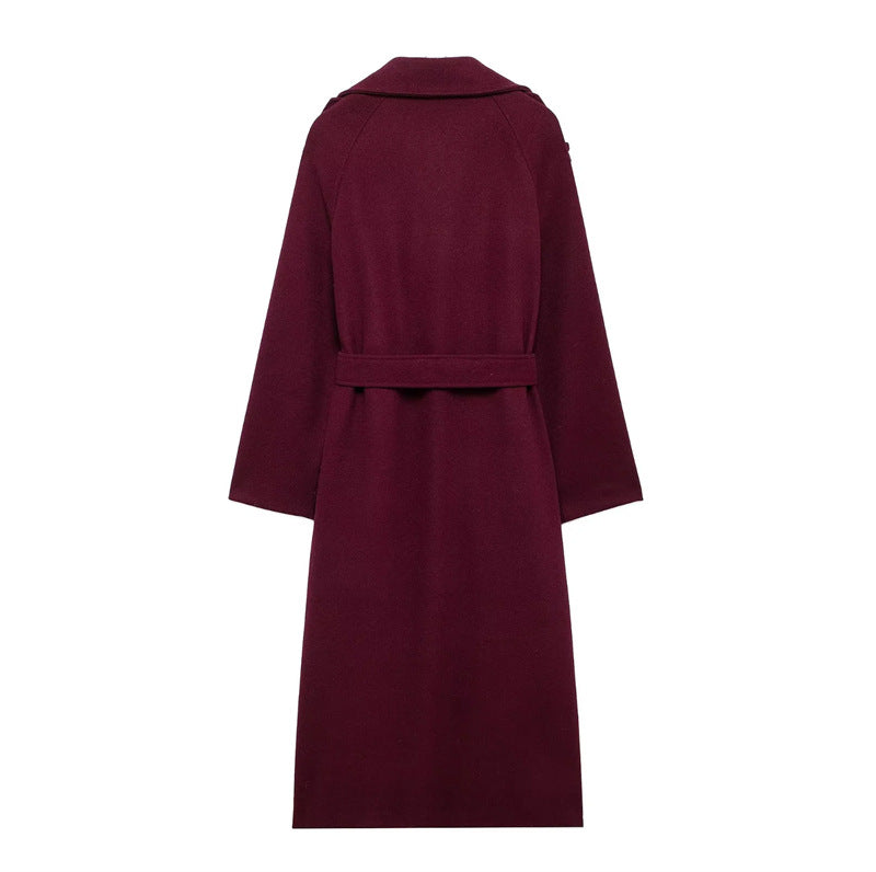 Romee | Classy Burgundy Jas