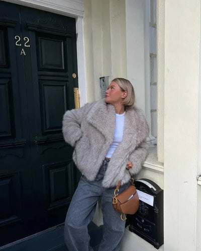 Julie | Elite Faux Fur Coat