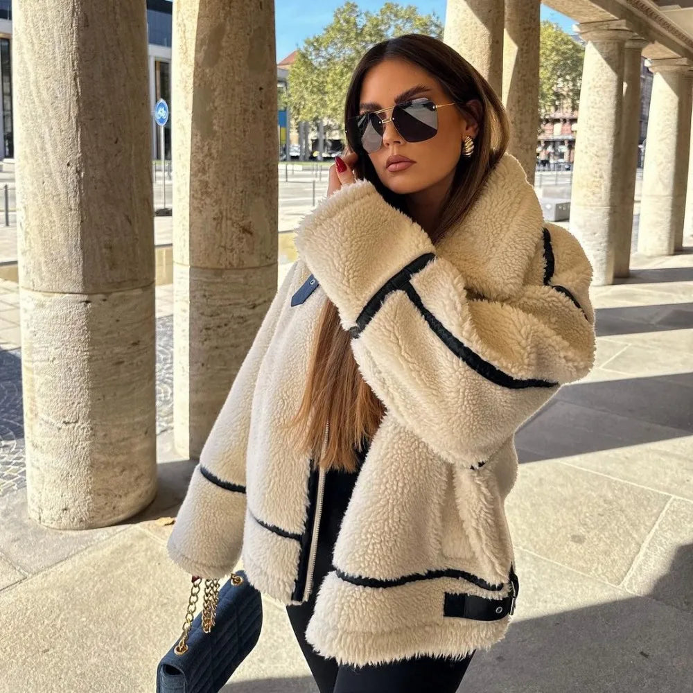 Amaya | Luxe Teddy Wintercoat