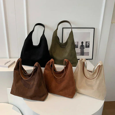 Selena | Suede Tote Bag