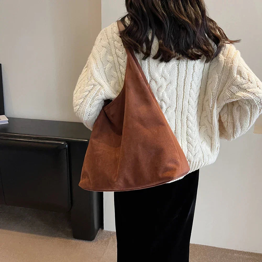 Selena | Suede Tote Bag