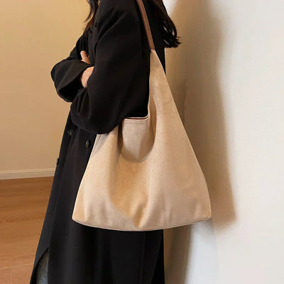 Selena | Suede Tote Bag