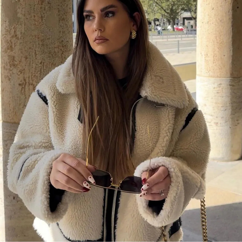 Amaya | Luxe Teddy Wintercoat