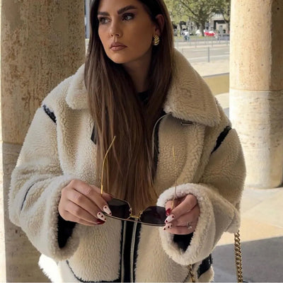 Amaya | Luxe Teddy Wintercoat