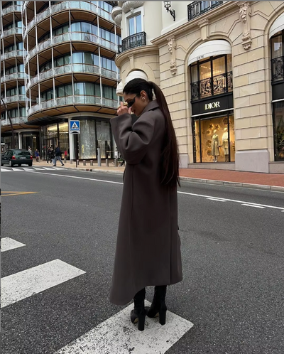 Louise | Long Size Chique Coat