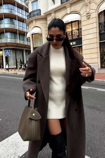 Louise | Long Size Chique Coat
