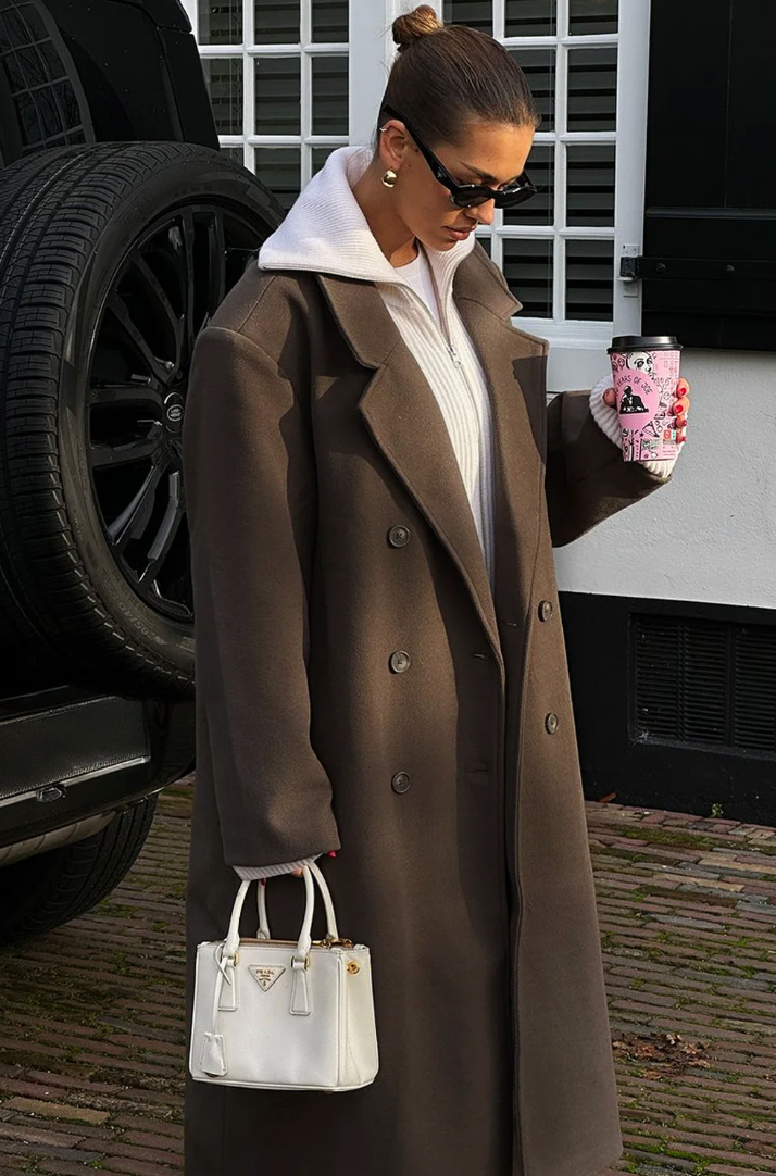 Louise | Long Size Chique Coat