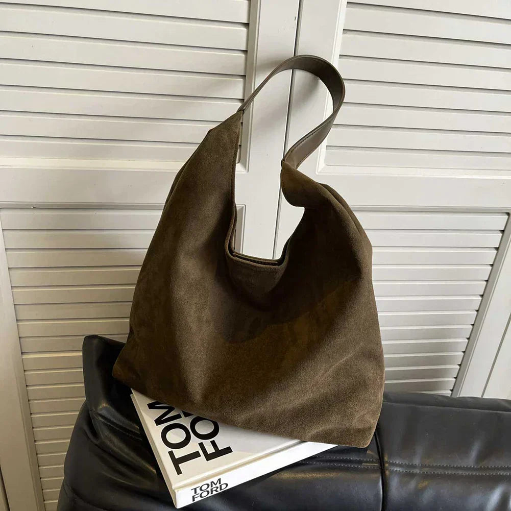 Selena | Suede Tote Bag
