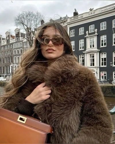 Julie | Elite Faux Fur Coat