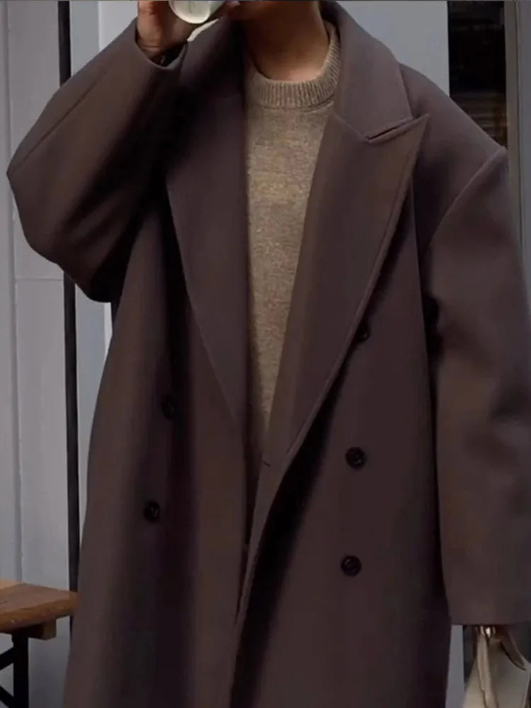Louise | Long Size Chique Coat